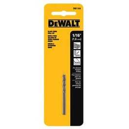 Dewalt, 1/16-In. Black Oxide Drill Bits, 2-Pk.