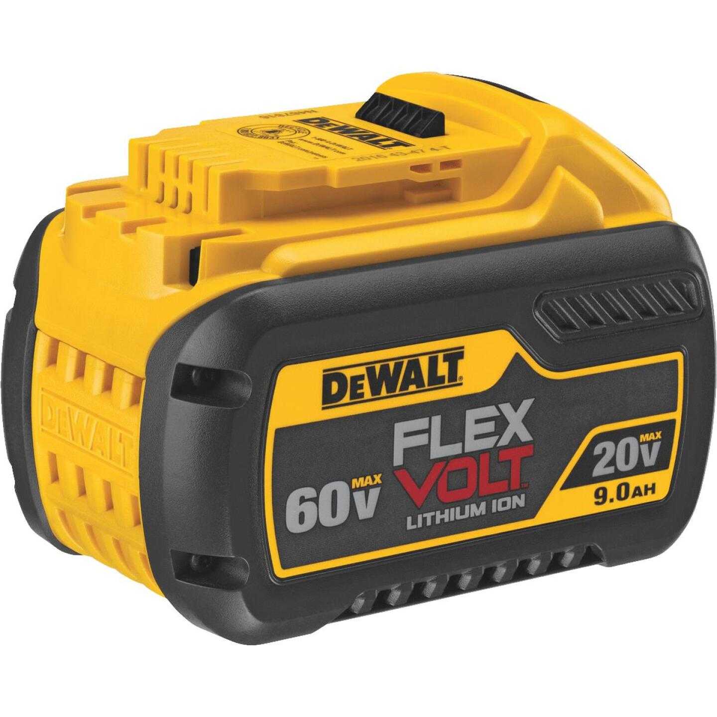Dewalt, DeWalt Flexvolt 20 Volt and 60 Volt MAX Lithium-Ion 9.0 Ah Tool Battery