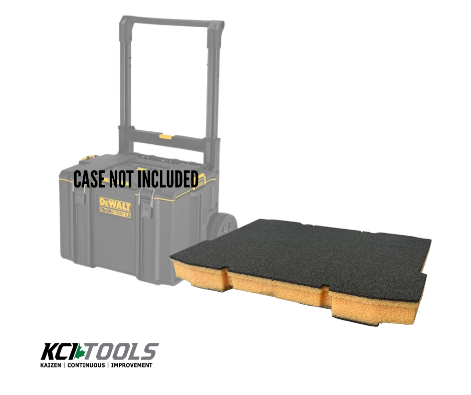 Kaizen Cases and Inserts, DeWalt TOUGHSYSTEM 2.0 24 in. Mobile Tool Box - DWST08450 - Kaizen Inserts